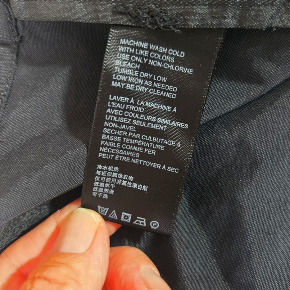 Urban Outfitters Black Wrap Cargo Midi Skirt with Belt | Size Small Petite - Picture 10 of 14